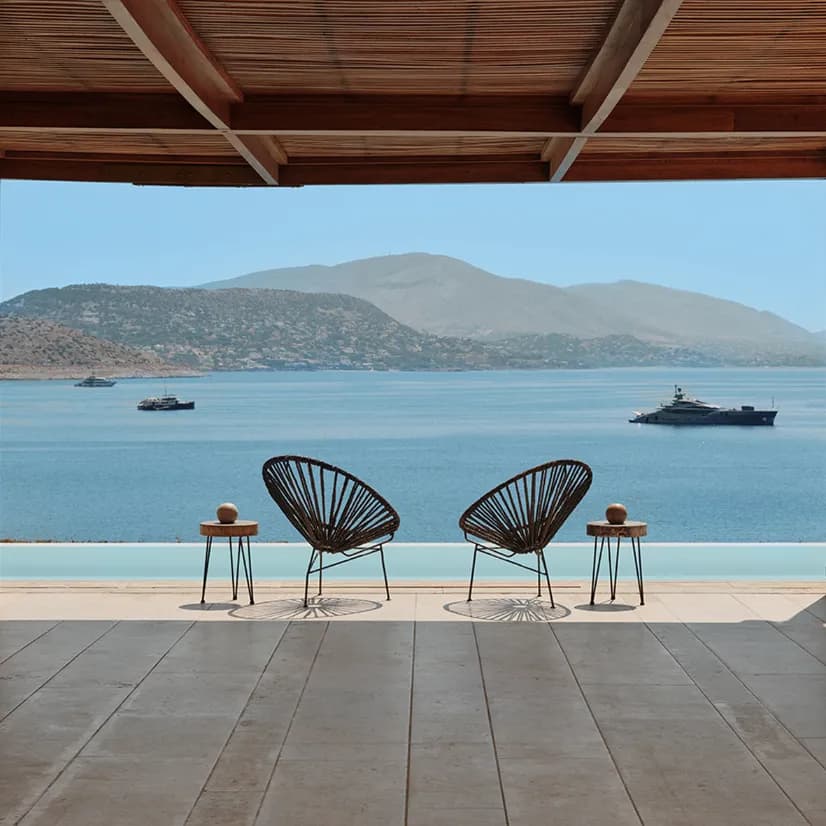 Island chapel by the sea
