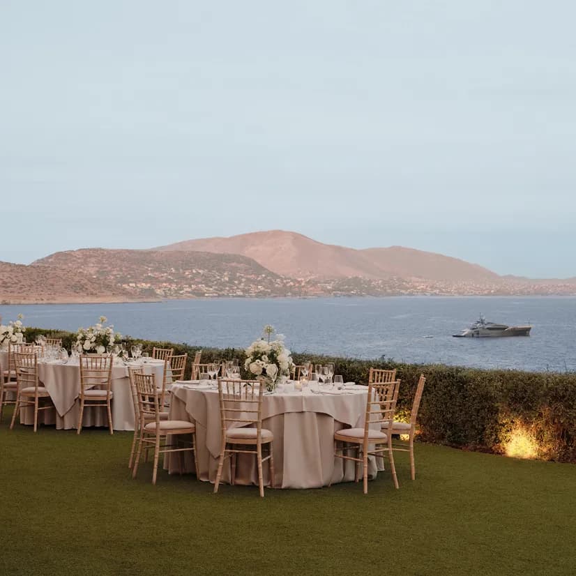 Seaside event table