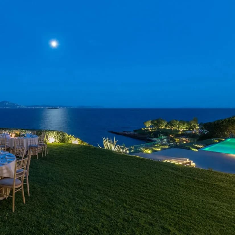Terrace view at Island