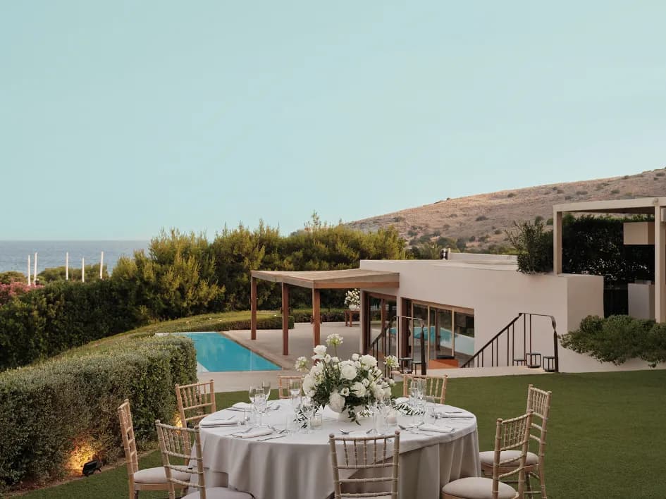Private House terrace view over the Saronic Gulf