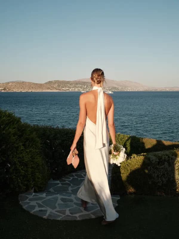 Sunset view over the Aegean