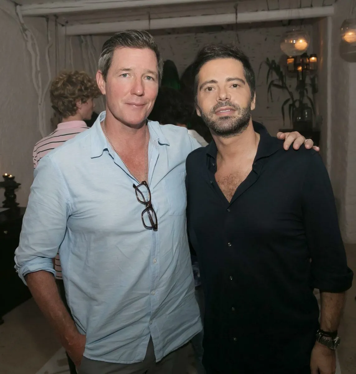 Edward Burns, Chrysanthos Panas