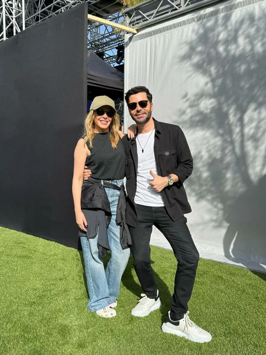 Kylie Minogue & Chrysanthos Panas