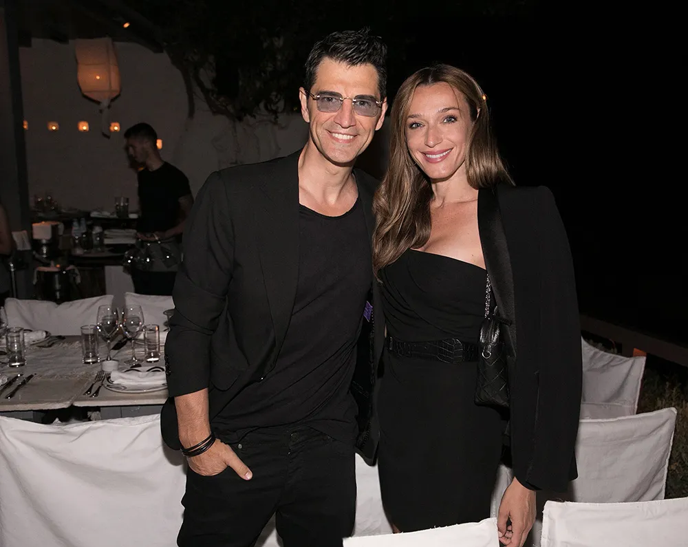 Sakis Rouvas with Katia Zygouli